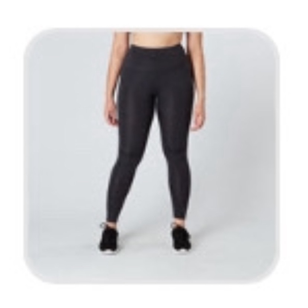 Brand new JUST STRONG charcoal grey pocket tights 2XL